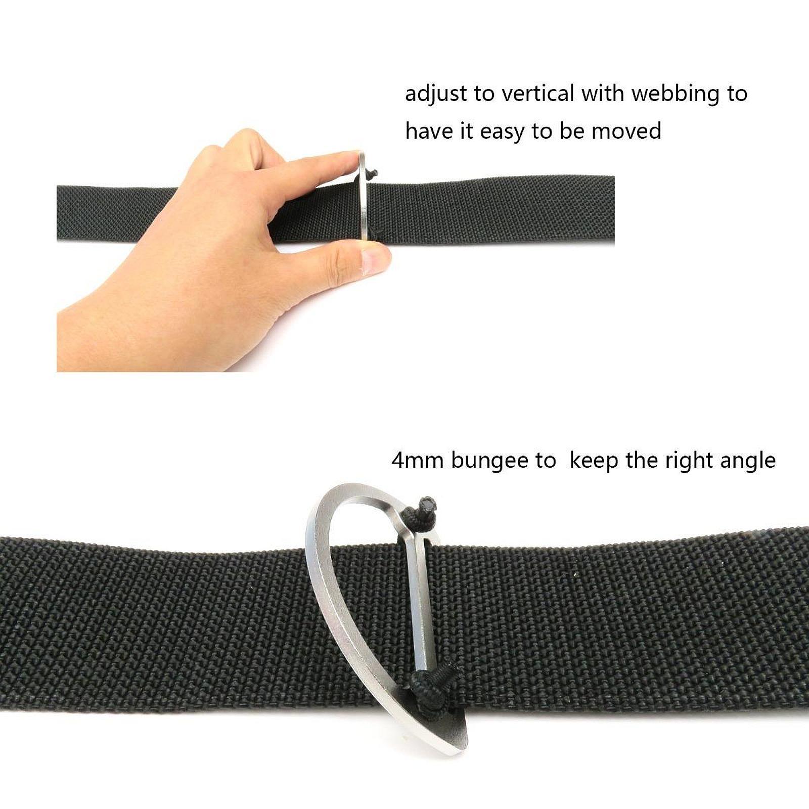 مشبك حزام الوزن للغوص مع حلقة  - مراجعة D Ring Strap وسعره