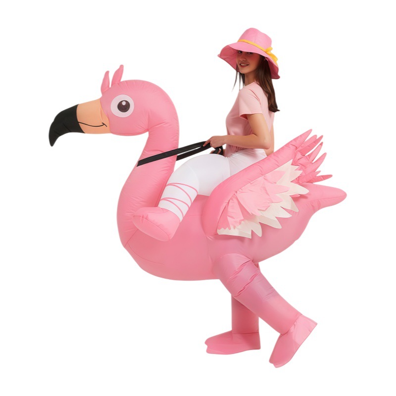 أزياء فلامنجو وردية قابلة للنف - مراجعة Cosplay Prop وسعره