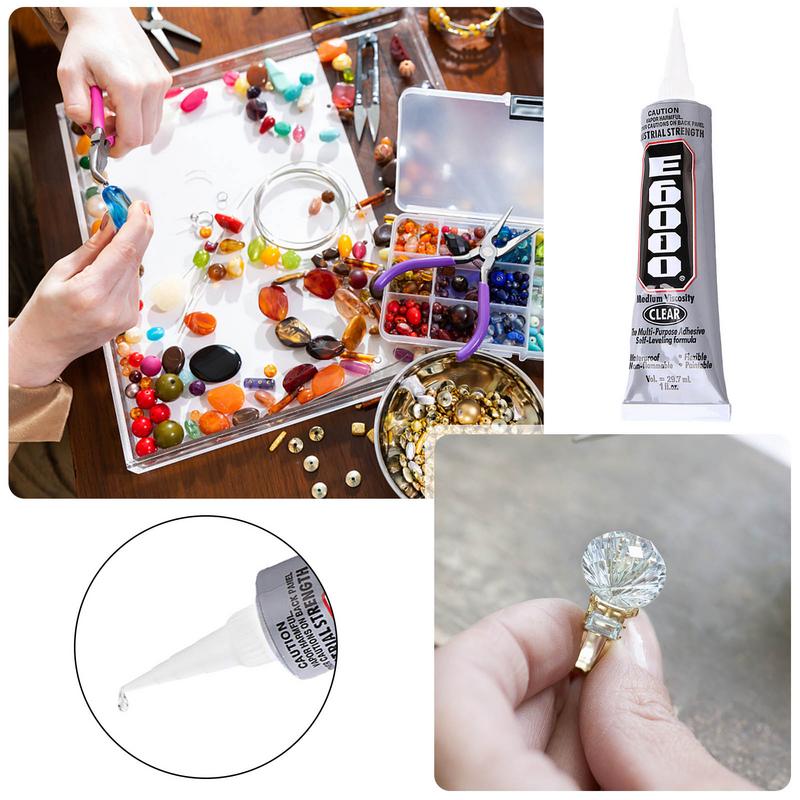 E6000 واضح الاتصال لاصق DIY ال - مراجعة Contact Cement Glue وسعره