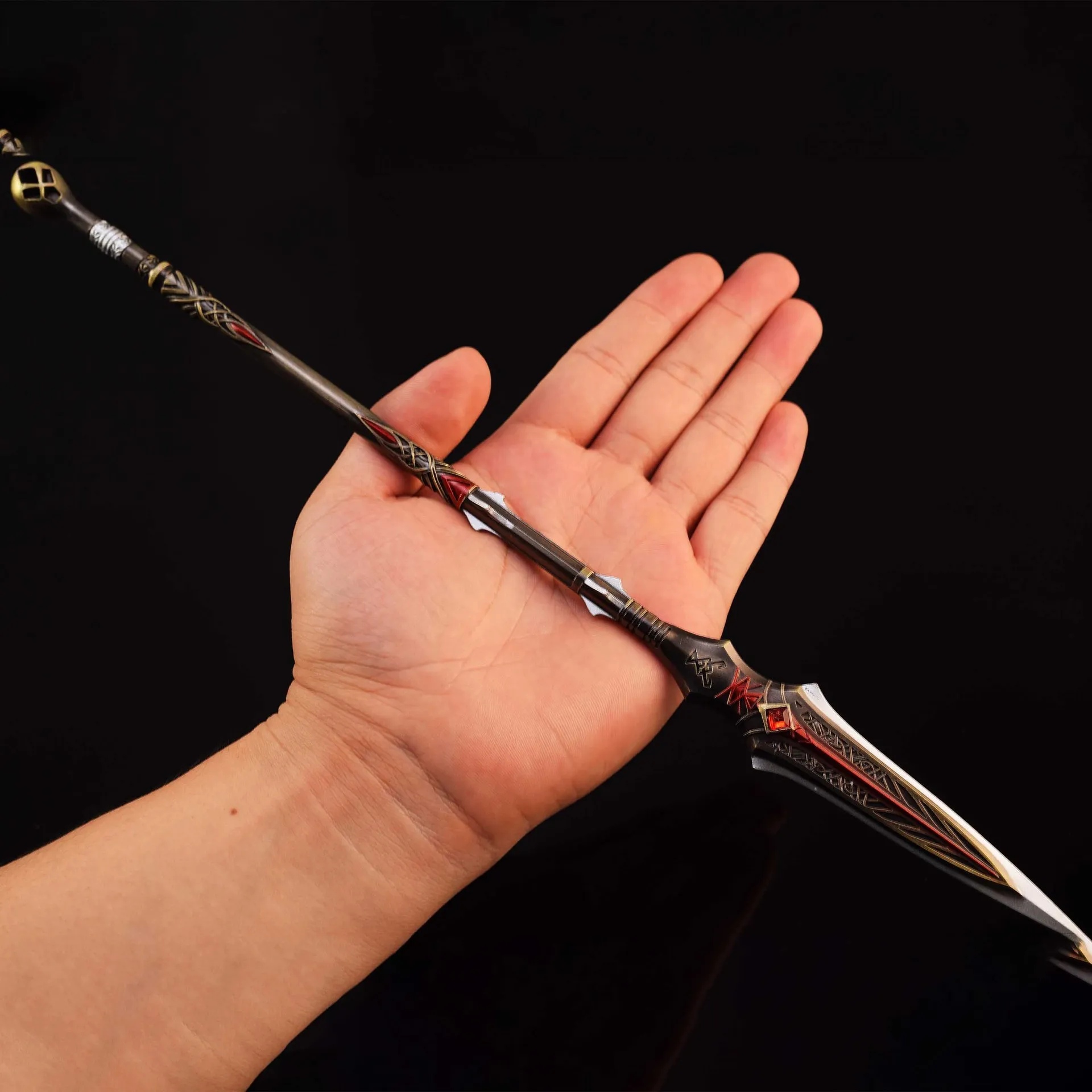 35 سنتيمتر Depnier الرمح كراتو - مراجعة Cosplay Prop Dagger وسعره
