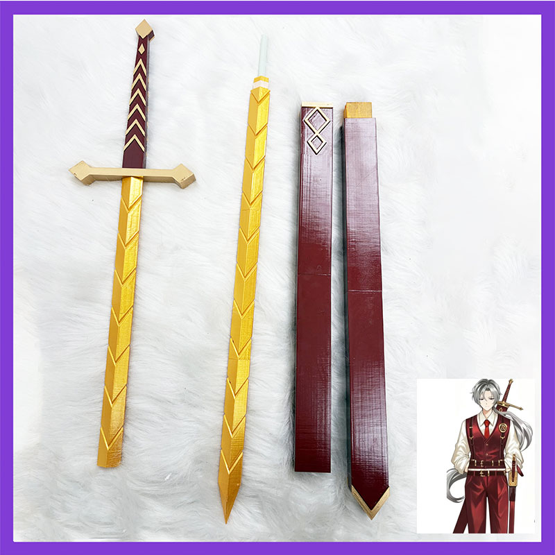 سيف مستقيم مع غمد لشخصية لوسيو - مراجعة Cosplay Prop Dagger وسعره